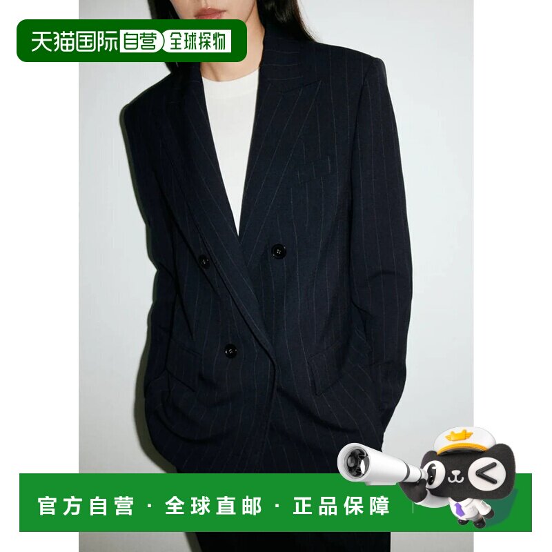 日本直邮MANGO 西装外套 IRISE 藏青色