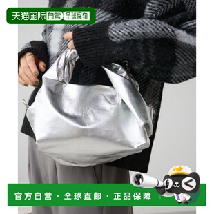 1h可退 日本直邮AZUL BY MOUSSY 女士金属感手提包 250HAT55508K