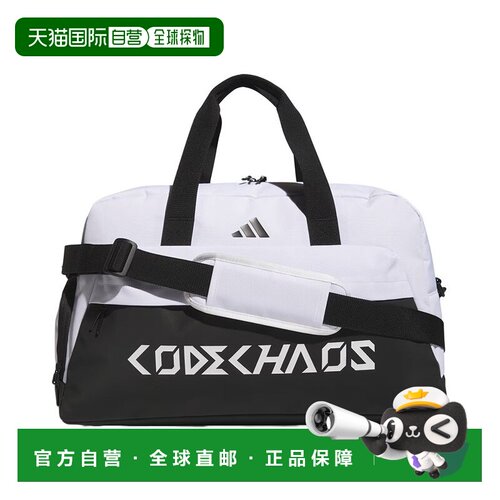 日本直邮adidas 阿迪达斯男士代码混沌单肩包IH325KW5762白色