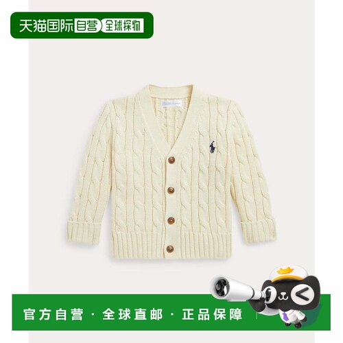 日本直邮Polo Ralph Lauren 婴儿针织衫 101自然色