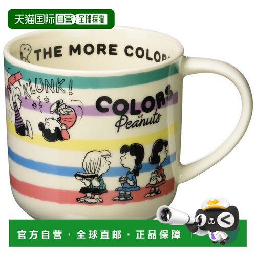 【日本直邮】山加商店PEANUTS马克杯350ml 再生陶瓷SN911-11瓷器