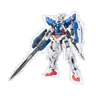 【日本直邮】万代拼装模型RG机动战士高达00 能天使高达1/144上色