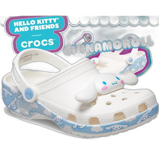 日本直邮crocs 女士凉鞋CINNAMOROLL CLASSIC CLOG MULTI 210343-