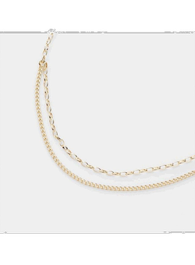 日本直邮日潮 agete 阿卡朵K18手链黄色 均码戒指饰品珠宝