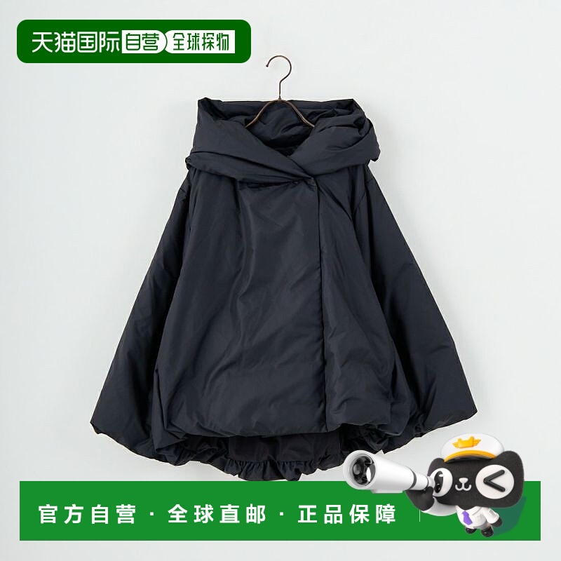 1h可退 日本直邮mizuiro ind 女装 短款羽绒服 80%羽绒 光泽感轻