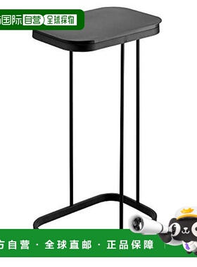 【日本直邮】山崎实业 塑料袋环保袋支架 带盖 黑色 W22XD34XH56c