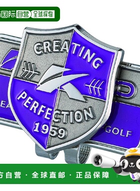【日本直邮】Kasco 高尔夫标记夹和标记 KSCM-05 紫色