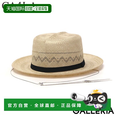 日本直邮CA4LA 帽子女士男士春夏KashiraOptimo 帽子巴拿马草帽太