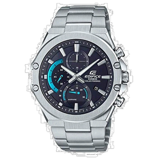 【日本直邮】Casio卡西欧男士腕表EDIFICE系列黑色太阳能防水小表