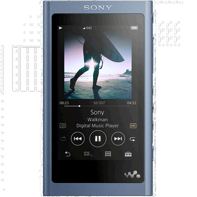 【日本直邮】Sony索尼音乐播放器无损蓝牙小型便携式NW-A55 L数字