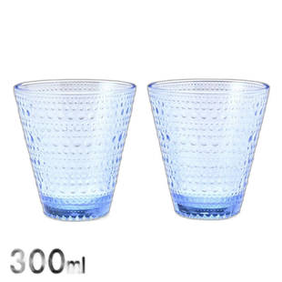 日本直邮iittala Kastehelmi300ml玻璃一对玻璃杯1025714餐具北欧