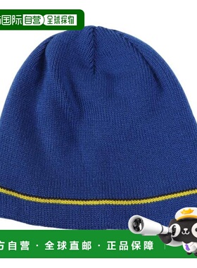 日本直邮PHENIX Simple Lined 男士蓝色针织帽 [ESM25HW10]