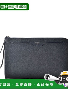 1h可退 日本直邮Capitano 男女同款 型压牛革 手拿包 内袋可收纳