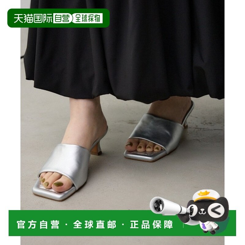 1h可退 日本直邮AZUL BY MOUSSY女士方头低跟凉鞋  250HSM55522D,女鞋,时装凉鞋,淘宝优惠券,粉丝福利购,淘宝优惠卷