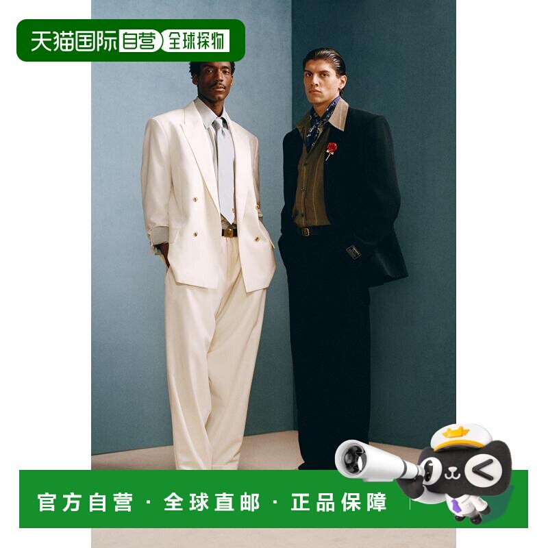 日本直邮Zara威利 查瓦里亚 x ZARA 粘胶西装外套
