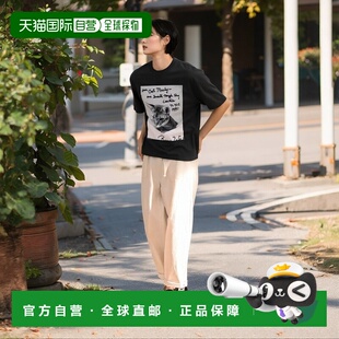 1h可退 日本直邮BIOTOP Bruce Weber猫咪摄影印花T恤 25SS款 2025