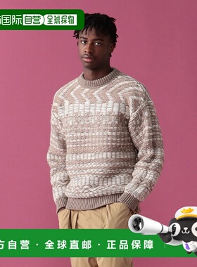 1h可退 日本直邮Pilgrim Surf+Supply 男士羊毛手针织双面穿修身