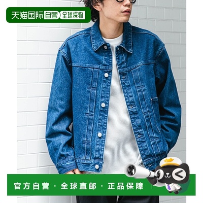 1h可退 日本直邮FORK&SPOON 男士经典标准版型牛仔外套 日本冈山