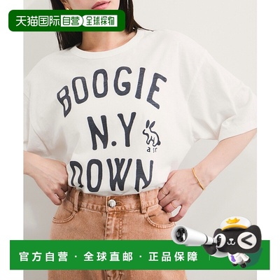 1h可退 日本直邮A's Rabbit 男装 拔染印花T恤 自然美式休闲风 夏