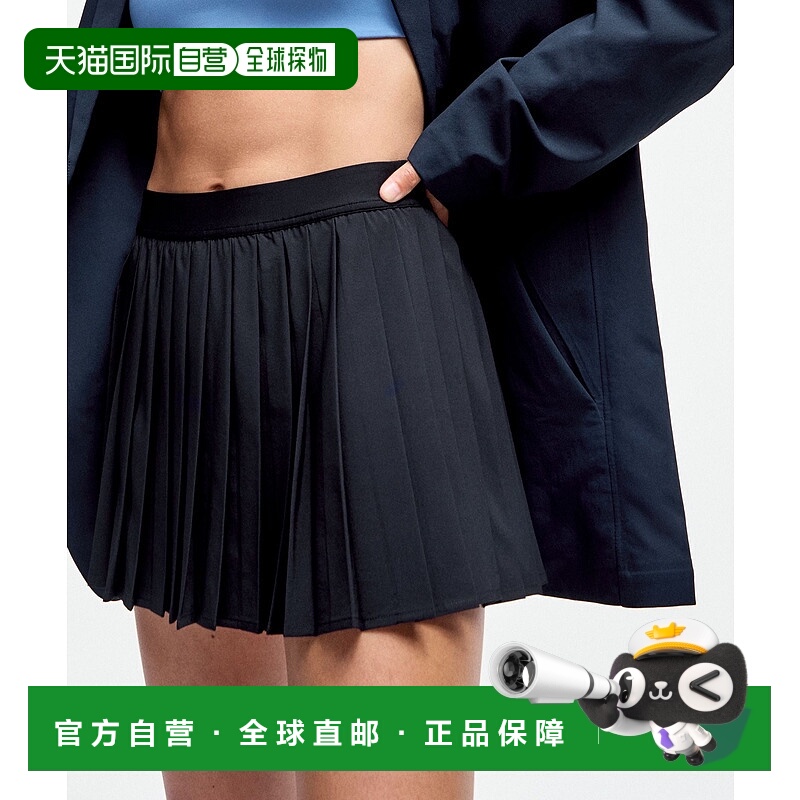 日本直邮lululemon-高层百褶网球裙新款速干裙子短裤