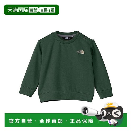 日本直邮THE NORTH FACE 儿童套头衫Logo Crew Sweatshirt Unisex