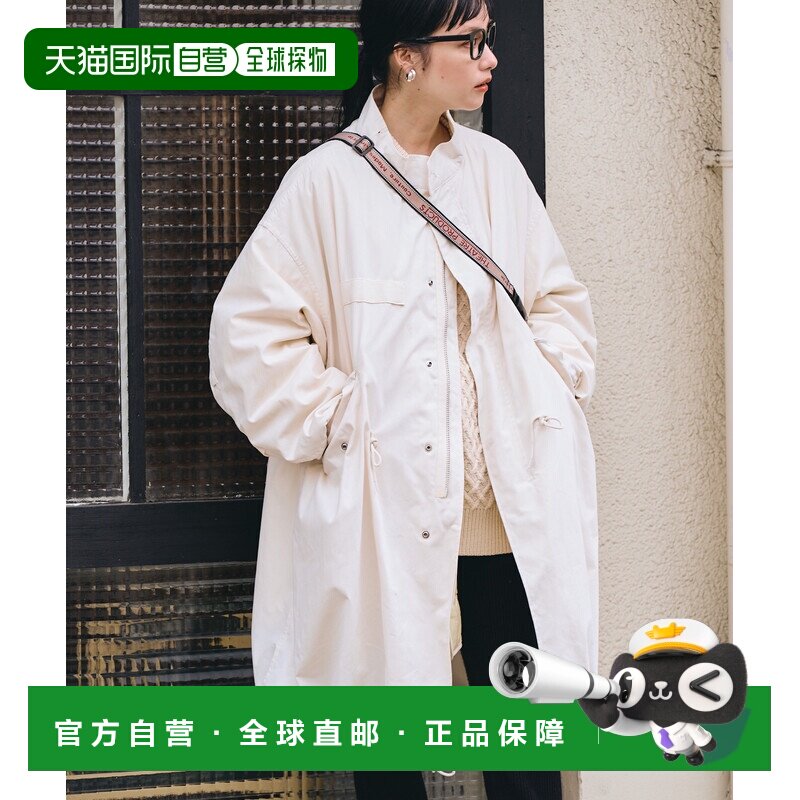 日本直邮FREAK'S STORE 女士 3WAY摩登长款莫德斯外套（棉尼龙混