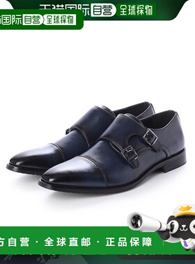 【日本直邮】Gino Zeeno商务鞋男士皮鞋长鼻防滑直尖双僧带男鞋