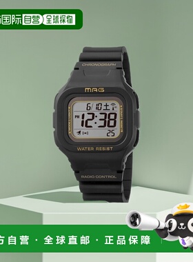 【日本直邮】MAG（饰品）数码手表 MAG 黑色 MW-550A BK2新款