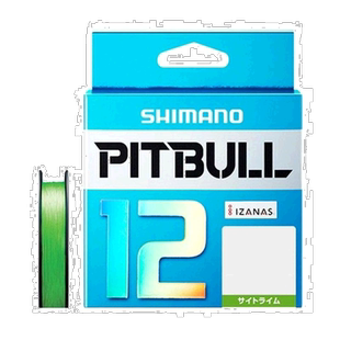 【日本直邮】SHIMANO禧玛诺钓鱼线PITBULL路亚PE线12编200米0.6号
