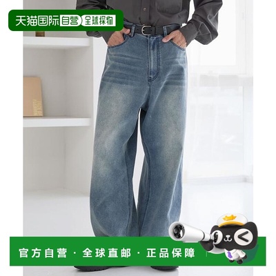 日本直邮1h可退 MONO-MART Vintage Make Buggy 半宽牛仔裤裤子直