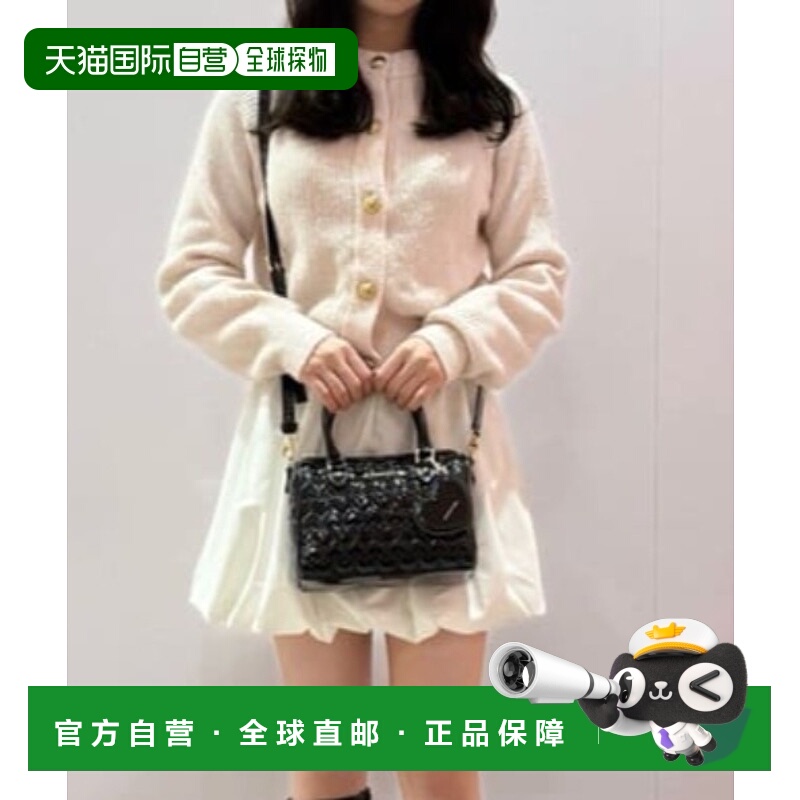 1h可退 日本直邮Samantha Vega 永恒之心绗缝迷你波士顿包 000725