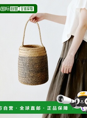 1h可退 日本直邮SANKYO SHOKAI 女士 天然卡丘水草编织篮子包 070
