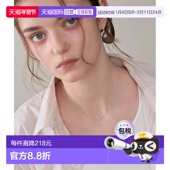 1h可退 日本直邮NOJESS女士银925钻石心形吊坠项链 30261116004