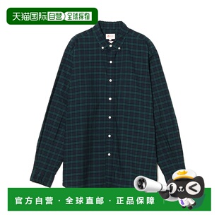 1h可退 日本直邮BEAMS JAPAN 男士宽松牛津纺扣领衬衫 1111106256