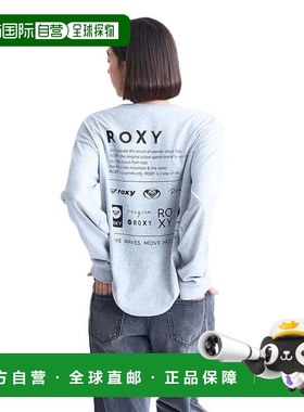 日本直邮ROXY OUR STYLE FLOW长袖T恤 [24FWRLT244047GRY] 灰色 T