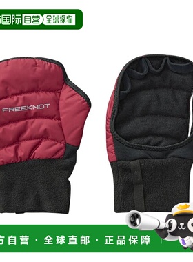 日本直邮Freeknot Solfiber 四指保暖手套中号深红色Y4618