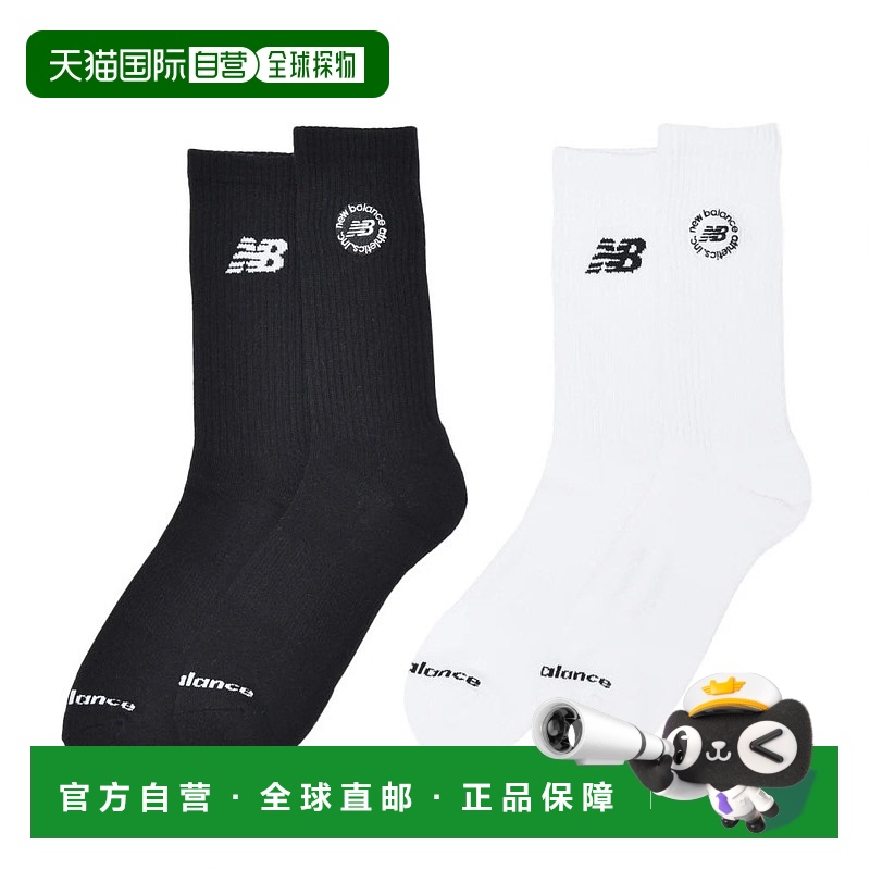 日本直邮new balance-New Balance Socks，袜子，圆形徽标船员袜2
