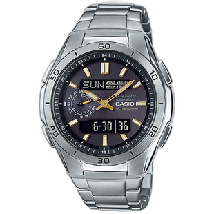 日本直邮CASIO WVA-M650D-1A2JF波感受器太阳能男款WVAM650D1A2JF