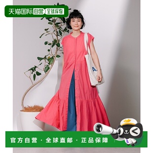 India 前开襟腰绳法式 袖 日本直邮FREAK 25SS STORE 连衣裙