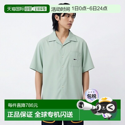 1h可退 日本直邮DESCENDANT 男士短袖开领衬衫 241TQDSSHM05