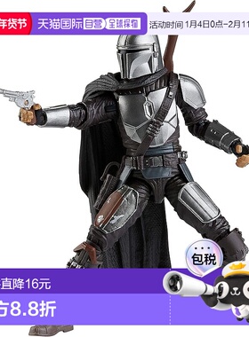 【日本直邮】Star Wars动作手办 黑色系列 曼达洛人 6英寸 E9358