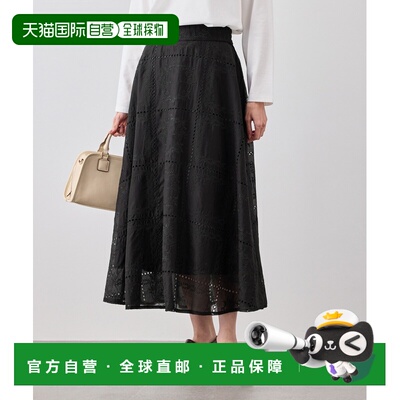 日本直邮ROPE' PICNIC 若佩尼 女装 刺绣蕾丝A字【付后1h可退】