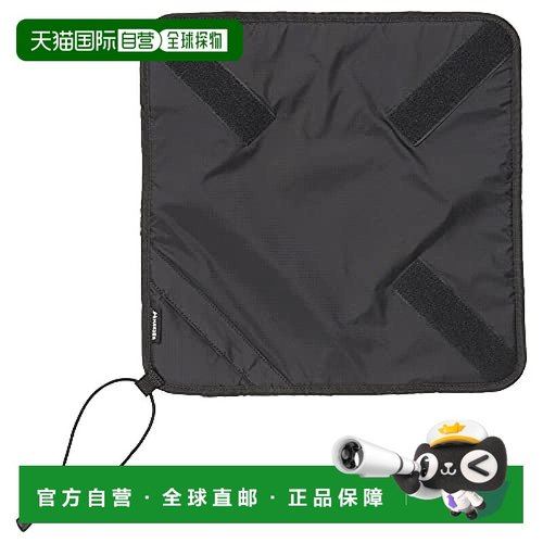 【日本直邮】Hakuba白马 相机包裹保护布 34×34cm 黑色 KPW-34BK