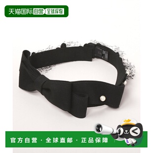 1h可退 日本直邮CA4LA 女士羊毛毡发带 优雅珍珠水钻装饰 细款发