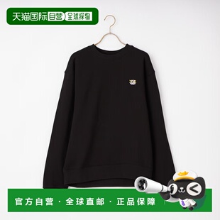 1h可退 日本直邮KENZO 男士 无起毛摩顿棉质刺绣卫衣 FG55SW2054M