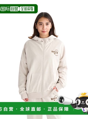 日本直邮ROXY JIVY拉链连帽卫衣 25FWRZP254029NAT