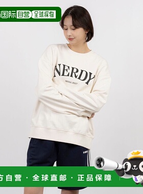 日本直邮NERDY 赛丽芙拱门标志运动衫 [NE8621EU000865] 深蓝色