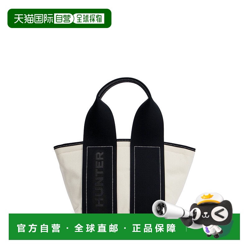 1h可退 日本直邮HUNTER女士精致缝线迷你帆布手提包 UBS3608CAA