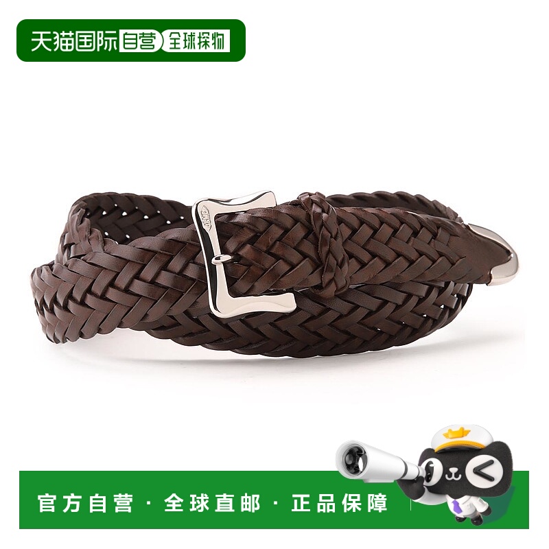 日本直邮j&m davidson品牌通用款腰带/皮带/腰链AN30 HAVANA BENT