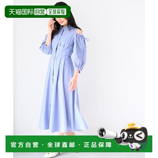 1h可退 日本直邮MISCH MASCH 2025春夏新款 肩开连衣裙/MM517404